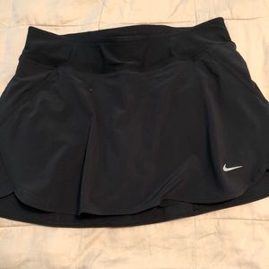 Black nike running skirt